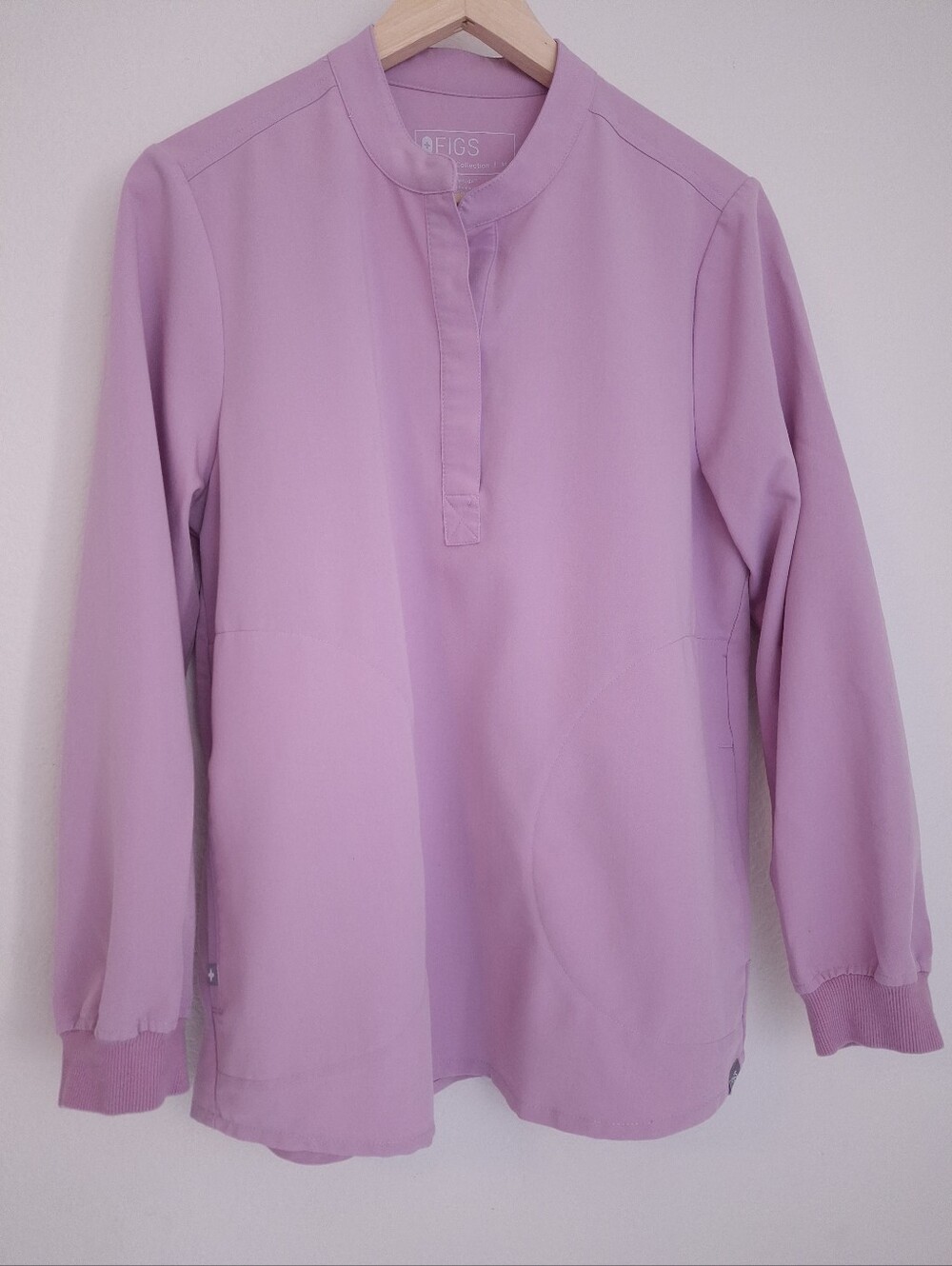 Figs Dusk Rafaela Longsleeve Top Size M